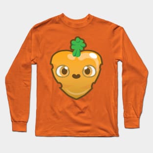 Match Fruit Carrot Long Sleeve T-Shirt